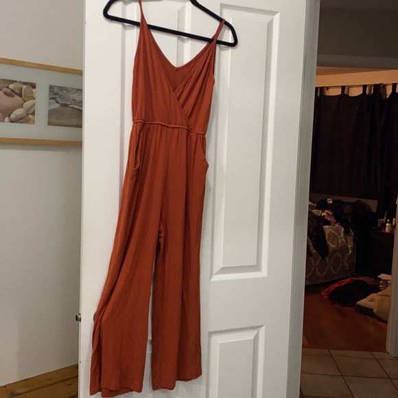 Rusty orange jumpsuit sz small - Picture 1 of 3